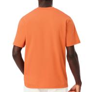 T-Shirt Orange Homme Lacoste Essentiel vue 2