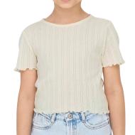 Camiseta blanca para niña de la marca ONLY, modelo Kogcarlotta barato