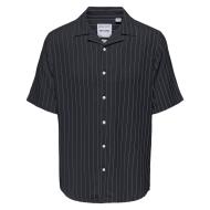 Chemise Marine/Blanc Homme Only & Sons Onswane