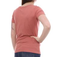 T-shirt Rose Femme Lee Cooper Ole vue 2