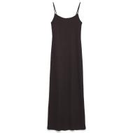 Robe Moulante Marron Foncé Femme Vero Moda Kanva Ankle pas cher