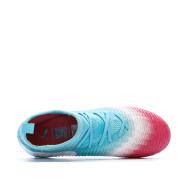 Zapatillas de fútbol azules/rosas Puma Future 8 Match Fg/ag ver 4