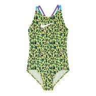 Maillot de bain Jaune à Motifs Fille Nike Spiderback pas cher
