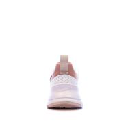 Baskets Blanches/Roses Femme Nike Air Max Nuaxis vue 3