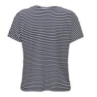 T-shirt Marine à rayures Femme JDY Issy vue 2