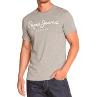 T-Shirt gris homme Pepe Jeans Original Stretch