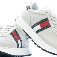 Baskets Grises Femme Tommy Jeans Retro Runner vue 7