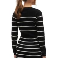 Pull Noir Femme Mamalicious Newsiv vue 2