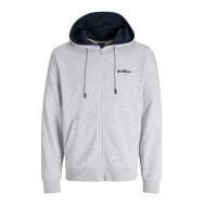 Sweat Zippé Gris Homme Jack & Jones Jortango