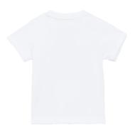 T-Shirt Blanc/Noir Garçon Adidas JE0520 vue 2