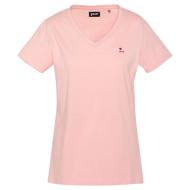 T-Shirt Rose Femme Schott TSBRODEDW pas cher