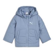 Chaqueta acolchada azul para niña Puma Minicats con capucha