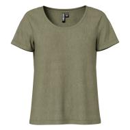 T-Shirt Kaki Femme Pieces Sophie
