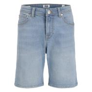 Short Bleu Clair Délavé Garçon Jack & Jones Rick vue 2