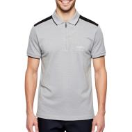 Polo Gris/Noir Homme Lee Cooper GLC2046