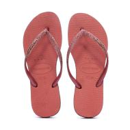 Tongs Rose Femme Havaianas Slim Sparkle vue 3