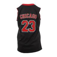 Chicago Bulls Maillot de basket Noir/Rouge Enfant Sport Zone vue 2