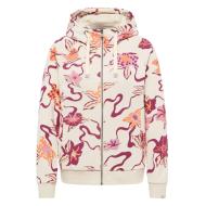 Sweat Zippé Écru/Rose Femme Ragwear Fllawia vue 2