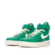 Baskets Verte Femme Nike Nike Air Force 1 Hi vue 6