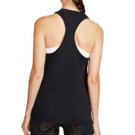 Débardeur Noir Femme Nike Shine vue 2