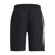 Short Noir Garçon Under Armour Woven vue 2