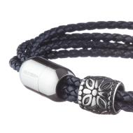 Bracelet Noir Homme Geographical Norway 315031 vue 3