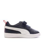 Baskets Marine Garçon Puma Courtflex V2 vue 2