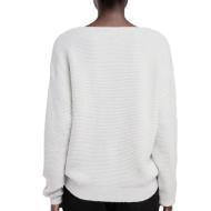 Pull à Paillette Blanc Femme Teddy Smith Prachel vue 2