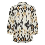 Chemise Blanc/Noir Femme Vero Moda Mille pas cher