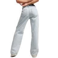 Jean Large Bleu Clair Femme Superdry Vintage vue 2
