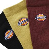x3 Paires de Chaussettes Rouge/Jaune/Noire Homme Dickies Valley Grove vue 2