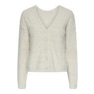 Gilet Ecru Femme Pieces Nilja