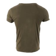 T-shirt Kaki Homme Schott Lloyd vue 2