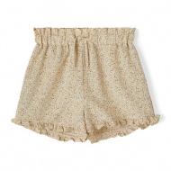 Short Beige à fleurs Fille Name It FINNE pas cher