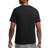 T-shirt Noir turquoise Homme Nike M Nsw Club Tee vue 2