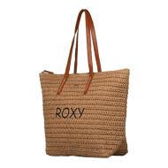 Sac à Main Beige en Paille Femme Roxy In The Tropics pas cher