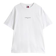 T-Shirt Blanc Homme Tommy Hilfiger Linear0 vue 2