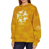 Sweat Moutarde Femme Converse Whm Oversized pas cher