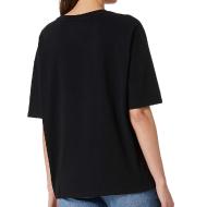 T-shirt Noir Femme Superdry Boxy vue 2