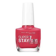 Vernis à Ongles Tenue & Strong Gemey Maybelline 180 Rose Fushia pas cher