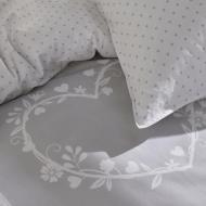 Parure de Lit Gris/Blanc Today 240x260 CM vue 2