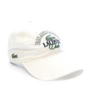 Lacoste Roland Garros Kappe Weiß RK7987 Ansicht 2