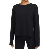 T-shirt Manches Longues Noir Femme Nike Ny pas cher