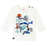 Tee-shirt Blanc Bébé Catimini CR10062 pas cher
