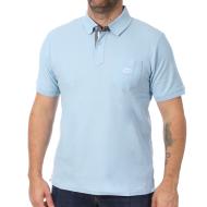 Polo Bleu Ciel Homme Lee Cooper Opan pas cher