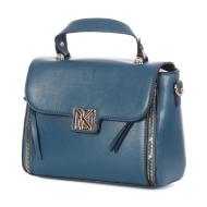 Sac à Bandoulière Bleu Femme Manoukian TARA vue 2