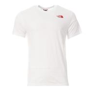 T-shirt Blanc Homme The North Face Mountain pas cher