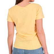 T-shirt Jaune Femme Project X Paris Basic Broderie F221114 vue 2