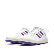 Baskets Blanches Fille Adidas Forum Low vue 6