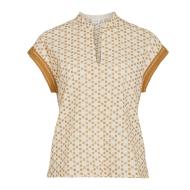 Camiseta beige/amarilla para mujer de Vila Visumira barato